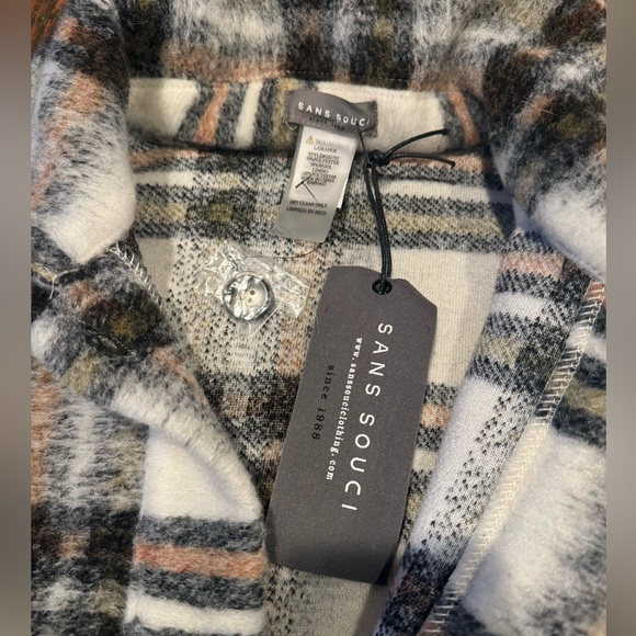 Brand new Sans Souci jacket. Size L. Perfect for fall ❤️ - Picture 3 of 6